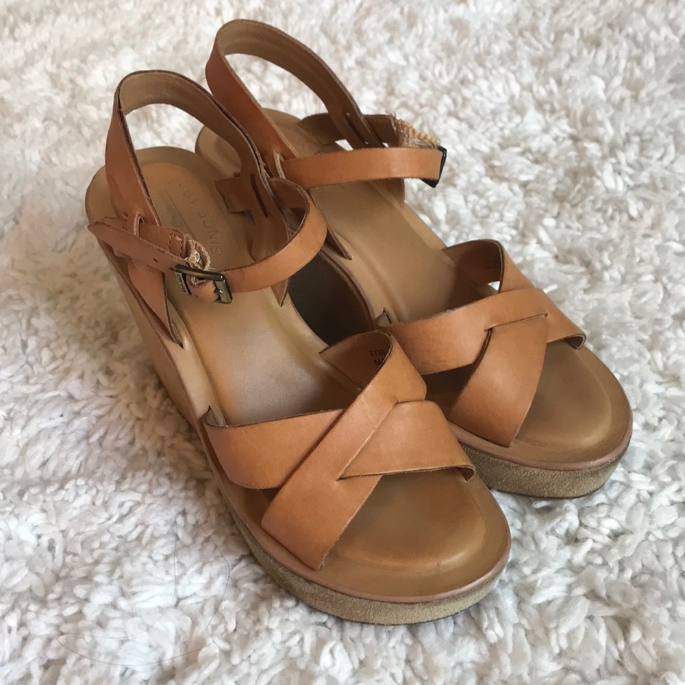 Vintage KORK-EASE Wedge Sandals - Ava